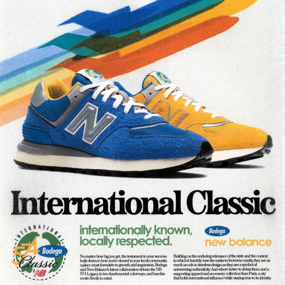 New Balance 574 x Bodega Legacy
Arrival & Departure Combo Pack Size 14
W/receipt